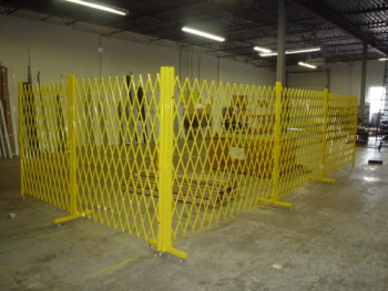 industrial portable security gate