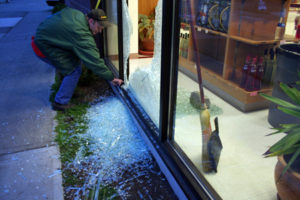 Rock used for quick smash and grab