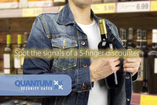 spot the signals of shoplifting