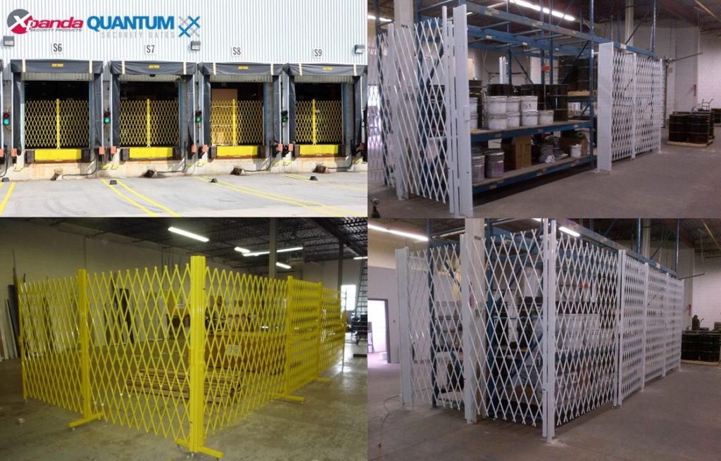 Inventory Control and Warehouse Racking Gates Quantum Security Gates