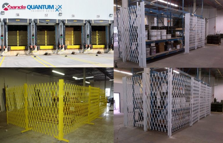 Inventory Control and Warehouse Racking Gates - Quantum Security Gates
